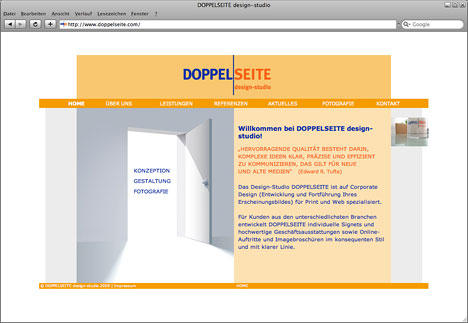 Doppelseite design-studio